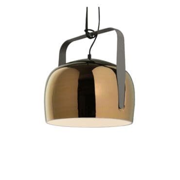 Karman Lampada a sospensione Bag d32 bronzo lucida longho design palermo