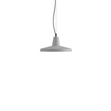 Karman Lampada a sospensione Gangster d35 ceramica grigio opaca longho design palermo