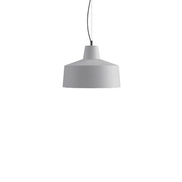 Karman Lampada a sospensione Gangster d48 ceramica grigia opaco longho design palermo