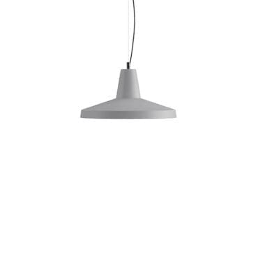 Karman Lampada a sospensione Gangster d50 ceramica grigio opaco longho design palermo