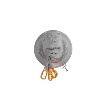 Karman Lampada da parete Ugo Rilla ceramica bianco opaco longho design palermo