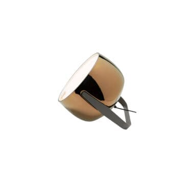 Karman Lampada da tavolo Bag ceramica bronzo liscia longho design palermo