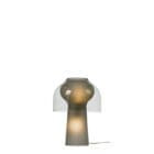 Karman Lampada da tavolo Lilly vetro fumè acidato longho design palermo
