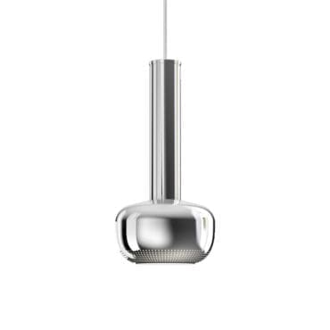 Louis Poulsen Lampada a sospensione VL 56 cromo extra lucido Longho Design Palermo