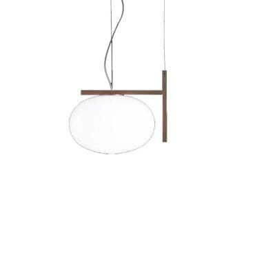 Oluce Lampada a sospensione Alba 466 bronzo anodic Longho Design Palermo