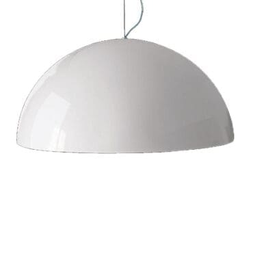 Oluce Lampada a sospensione Sonora 493 bianco lucido Longho Design Palermo