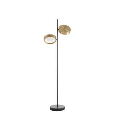 Oluce Lampada da terra Berlin 323 anodizzato ottone 1 Longho Design Palermo
