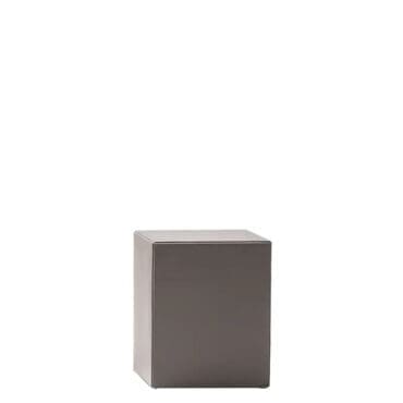 Minotti - Tavolino/Pouf Solid Saddle Hide cuoio H45