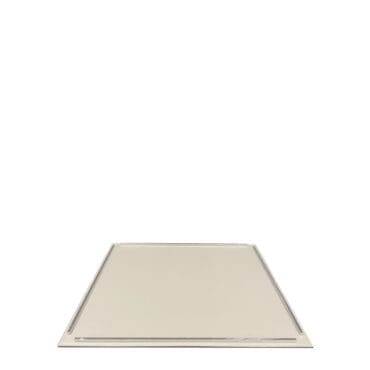 Giobagnara - Vassoio Campo Tray Square Beige chiaro
