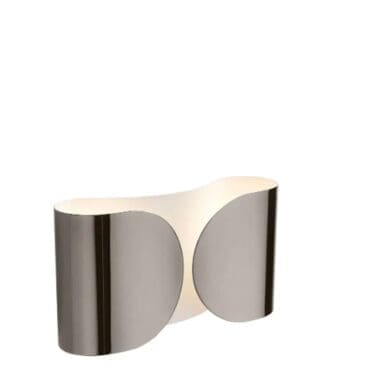 Flos - Lampada da parete Foglio black nikel