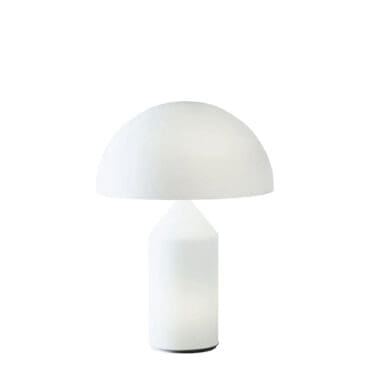 Oluce - Lampada da tavolo Atollo 235 Vetro H70