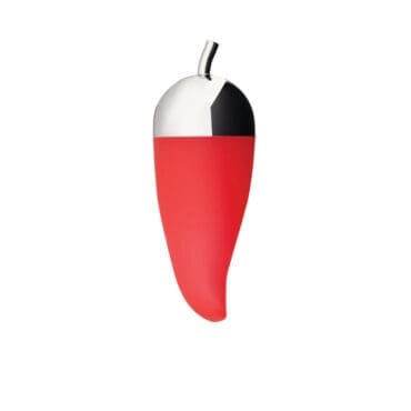 Alessi Sminuzza peperoncino Piccantino gomma siliconica rosso e acciaio longho design palermo
