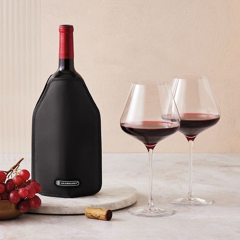 Le Creuset Rinfresca vino WA 126 nero 2 longho design palermo