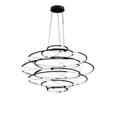 Nemo Lampada a sospensione Drop 9 black Longho Design Palermo