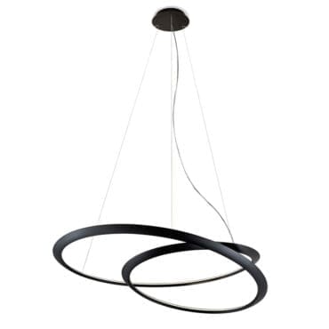 Nemo Lampada a sospensione Kepler black Longho Design Palermo