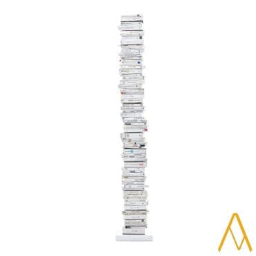 Opinion Ciatti - libreria Ptolomeo bianca base bianca H215