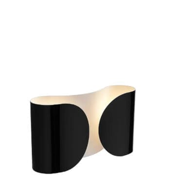 Flos - Lampada da parete Foglio nero