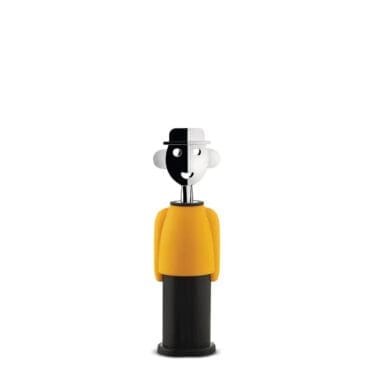 Alessi - Cavatappi Alessandro M giallo nero