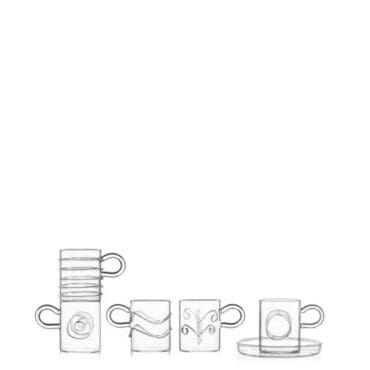 Ichendorf - Set di 6 tazzine caffè Decò