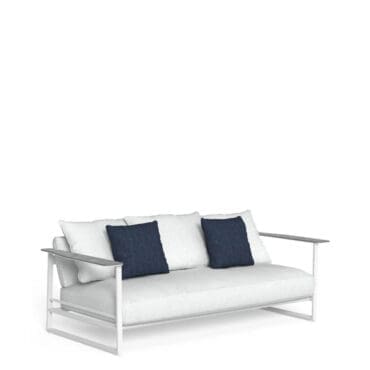 Talenti – Divano Riviera 2 posti White silver