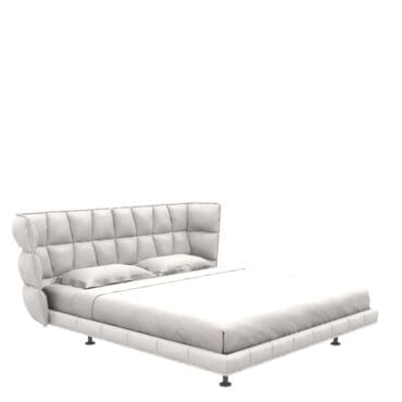 B&B Italia - Letto matrimoniale Husk 180 x 200 rivestimento tessuto Astro