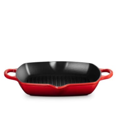 Le Creuset - Grill Quadrato Profondo Evolution 30 Ciliegia