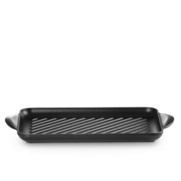 Le Creuset - Grill rettangolare Tradition 32x22 Nero Matt