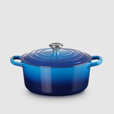 Le Creuset - Casseruola Cocotte Rotonda Evolution d24 Azure Blu