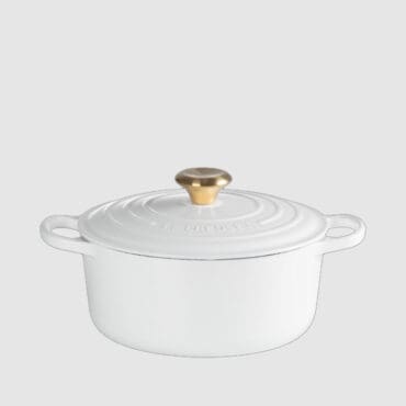 Le Creuset - Casseruola Cocotte Rotonda Evolution d24 White