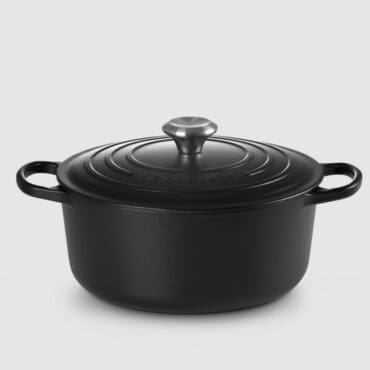 Le Creuset - Casseruola Cocotte Rotonda Evolution d26 Nero Matt