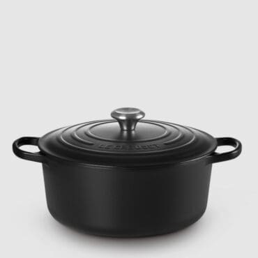 Le Creuset - Casseruola Cocotte Rotonda Evolution d28 Nero Matt