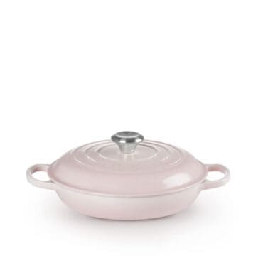 Le Creuset - Casseruola Tegame Basso Rotondo Evolution d26 Shell Pink