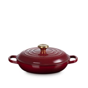 Le Creuset - Casseruola Tegame Basso Rotondo Evolution d26 Garnet