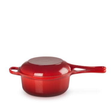 Le Creuset - Casseruola Multifunzione 2 in 1 Evolution 22 Ciliegia