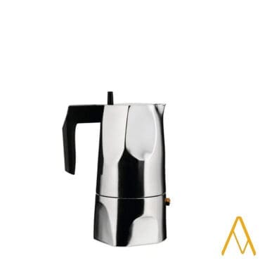 Alessi - Caffettiera Espresso Ossidiana 6 tazze