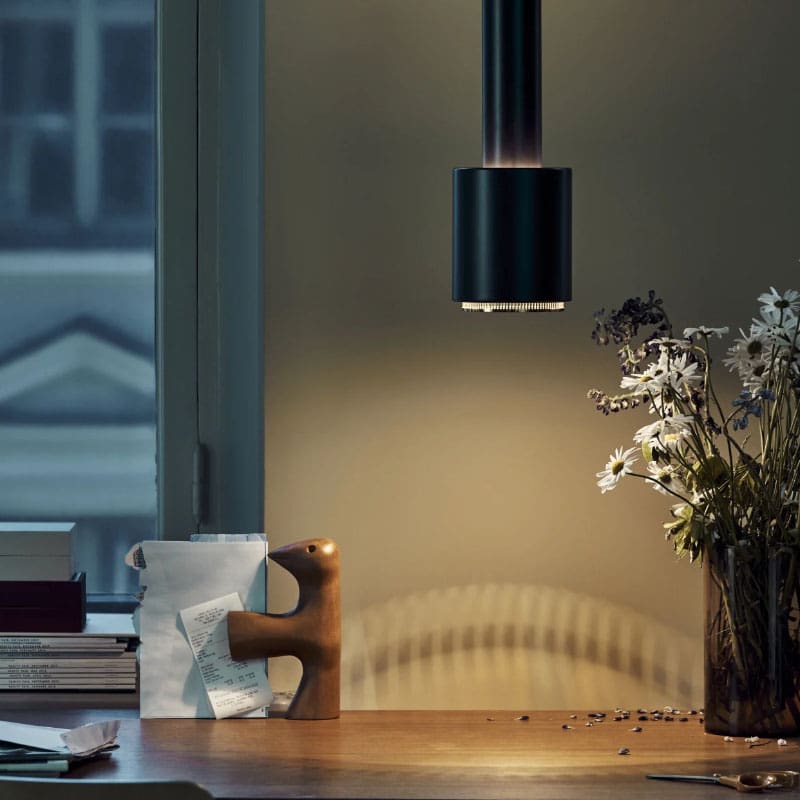 Artek Lampada a sospensione A110 Hand Grenade laccato nero Longho Design Palermo