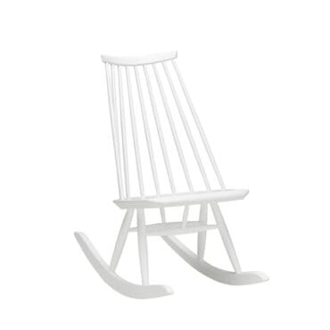 Artek Sedia a dondolo Mademoiselle bianco longho design palermo