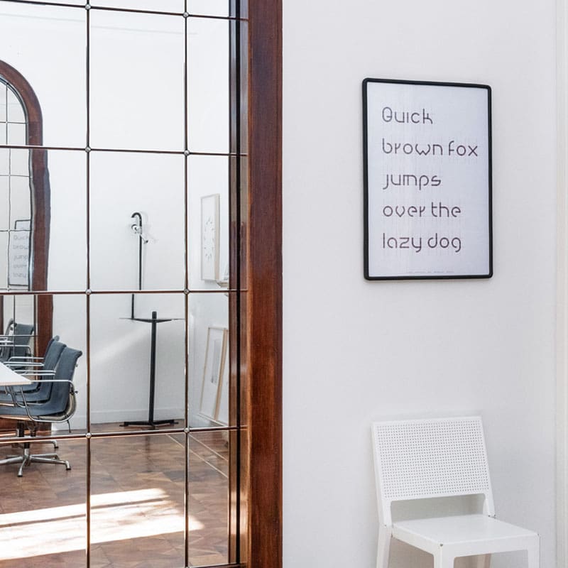 Danese Milano Stampa serigrafica The Alphabet 2 longho design palermo