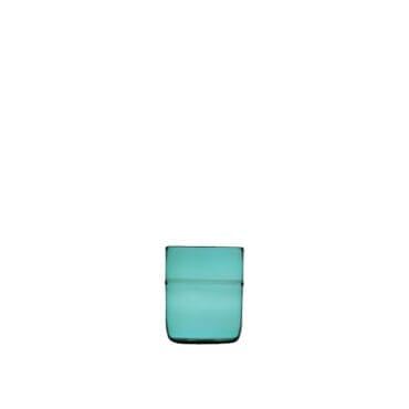 Ichendorf Bicchiere acqua Levels vetro borosilicato petrolio longho design palermo