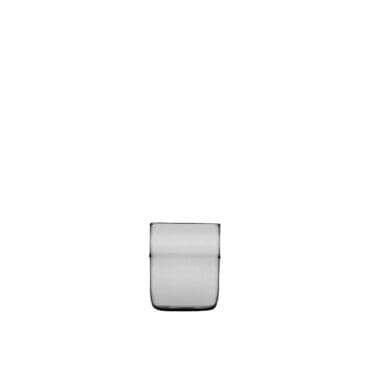 Ichendorf Bicchiere acqua Levels vetro borosilicato smoke longho design palermo