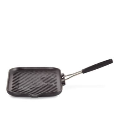 Le Creuset - Bistecchiera Rettangolare 36x20 Nero Matt