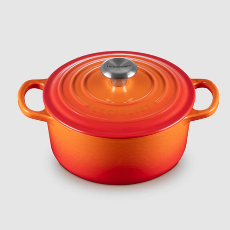 Le Creuset Casseruola Cocotte Rotonda Evolution d18 Arancio 1