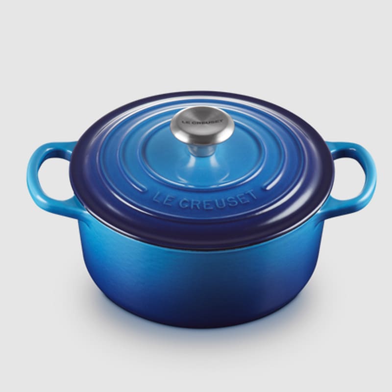 Le Creuset Casseruola Cocotte Rotonda Evolution d18 Blu