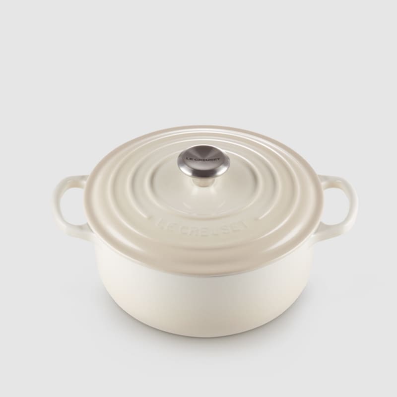 Le Creuset Casseruola Cocotte Rotonda Evolution d22 Meringue 3