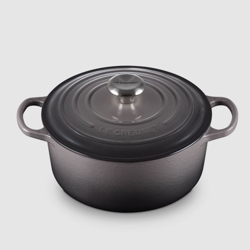 Le Creuset Casseruola Cocotte Rotonda Evolution d24 Flint 1