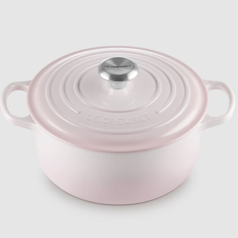Le Creuset Casseruola Cocotte Rotonda Evolution d24 Shell Pink