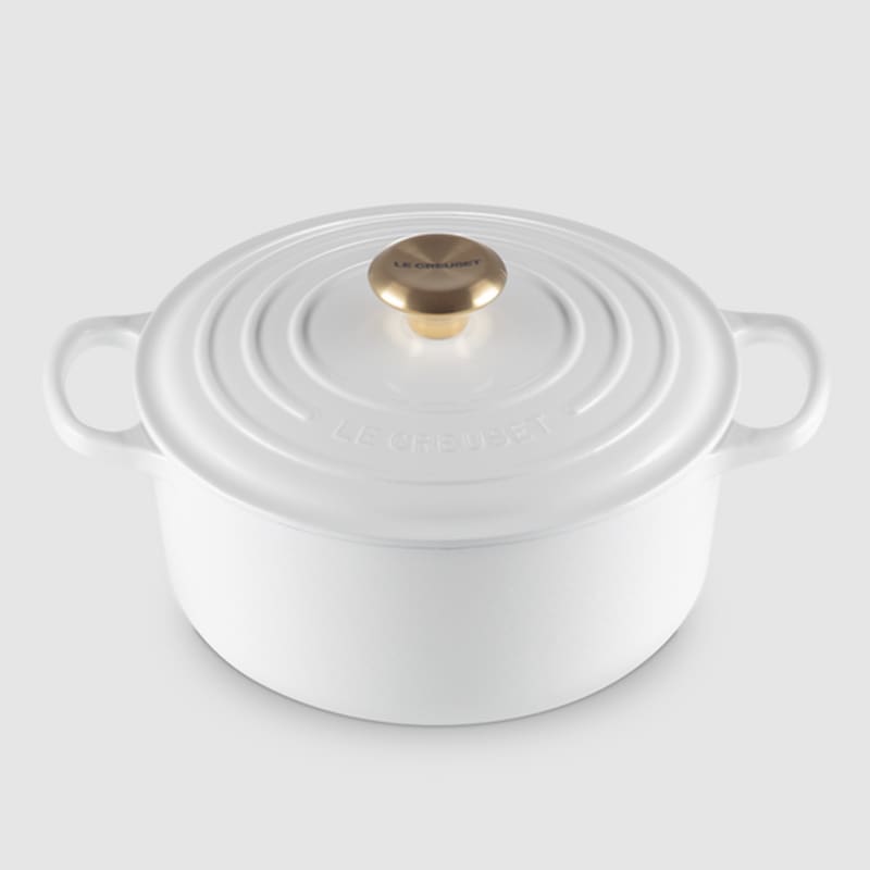 Le Creuset Casseruola Cocotte Rotonda Evolution d24 White 1