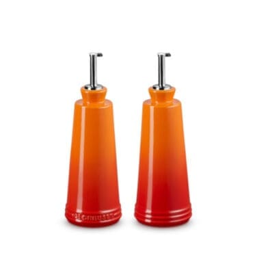 Le Creuset - Set Olio e Aceto Arancio