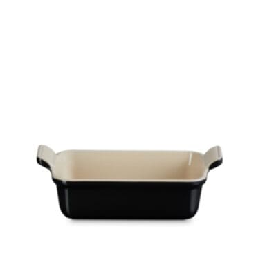 Le Creuset - Pirofila Rettangolare Tradition 25x15 Nero Lucido