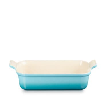 Le Creuset - Pirofila Rettangolare Tradition 33x20 Blu Caribe